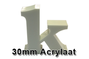 30mm acrylaat amsterdam