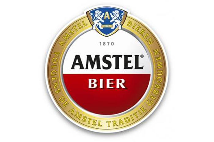 Aangeleverd Amstel Bier logo
